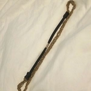 Never Been Worn Gold Chained Headband